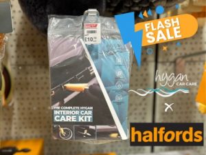 Hygan Car Care x Halfords flash sale